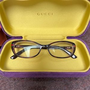 Gucci Prescription Eye Glasses/Tortoise Framee